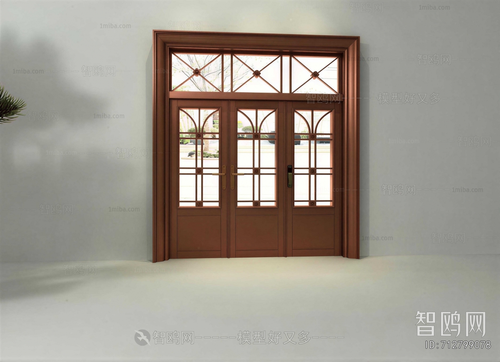 New Chinese Style Entrance Door