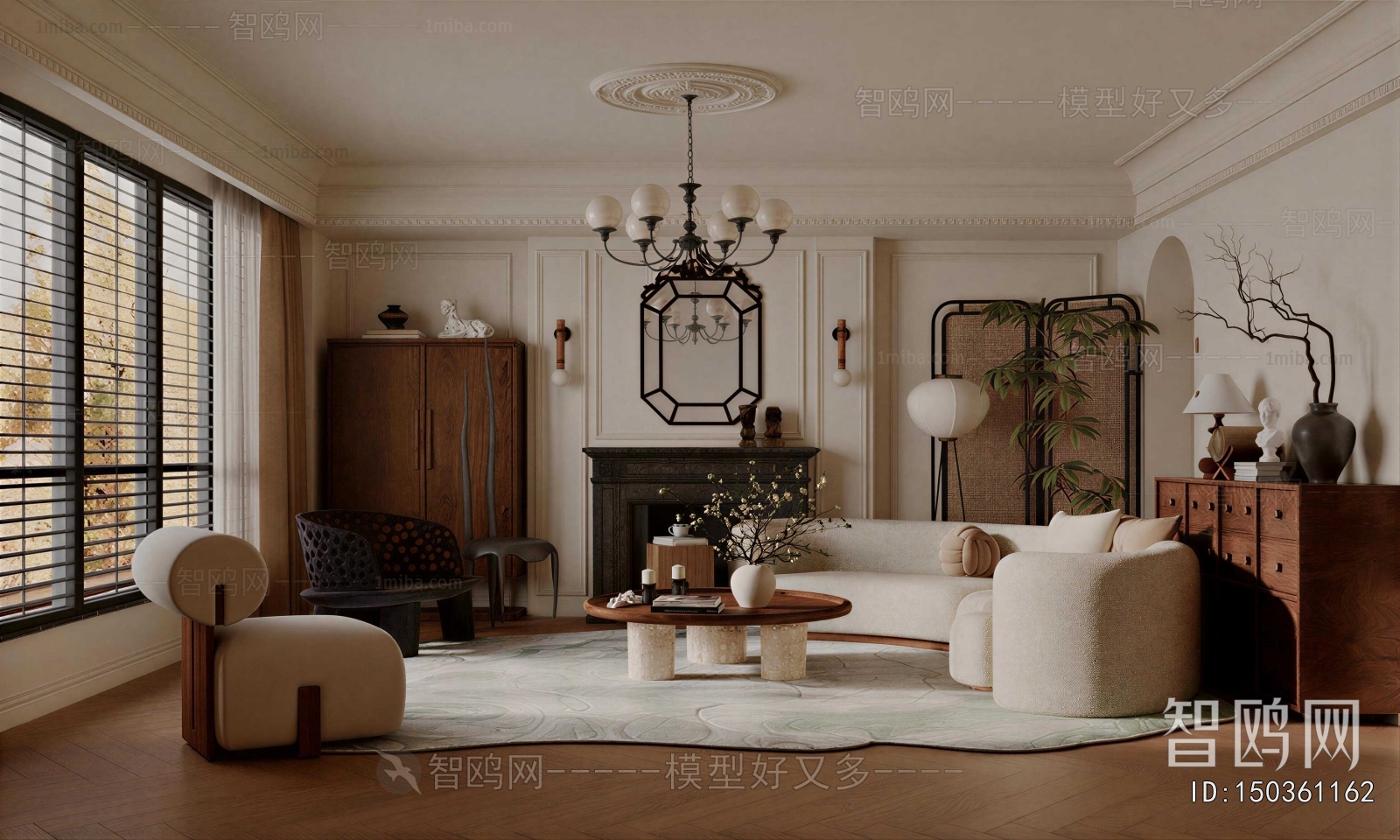 French Style A Living Room