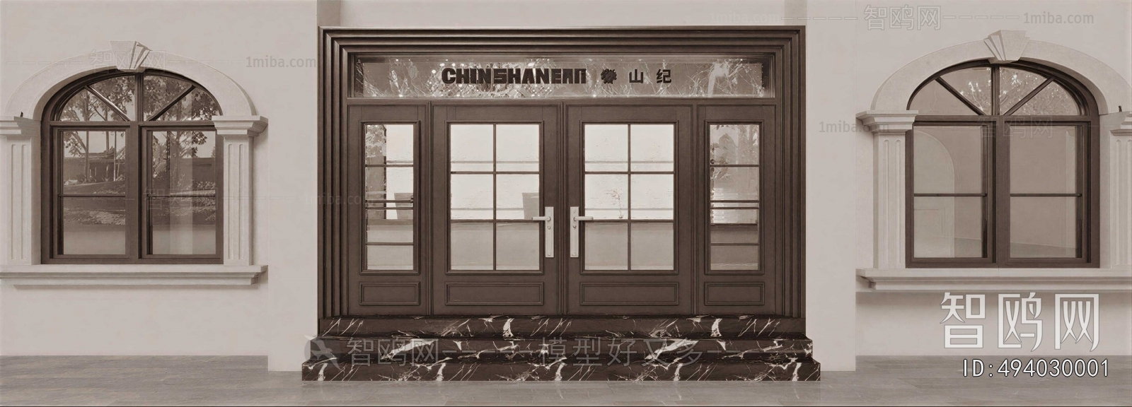 French Style Facade Element