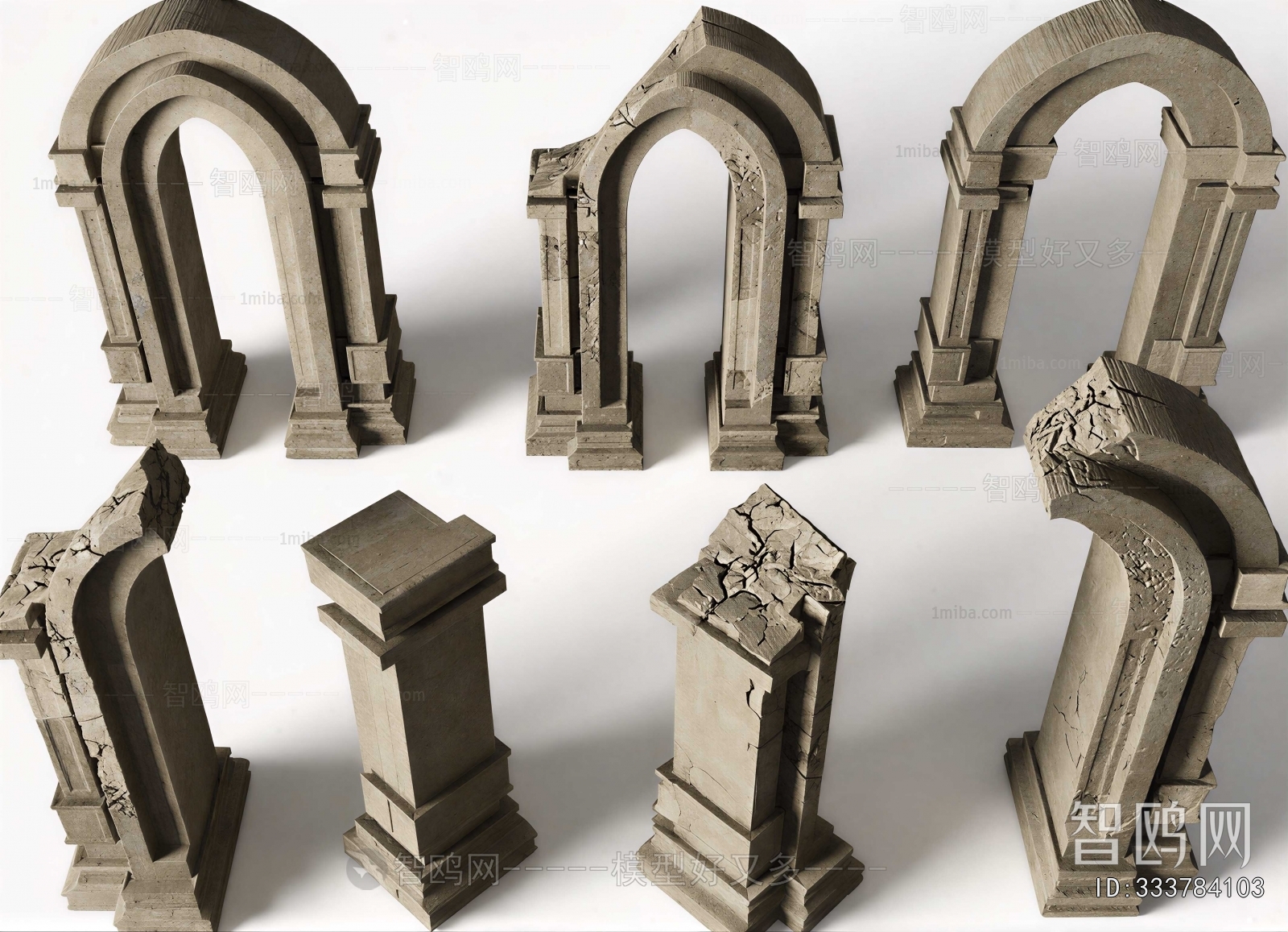 New Classical Style Building Appearance