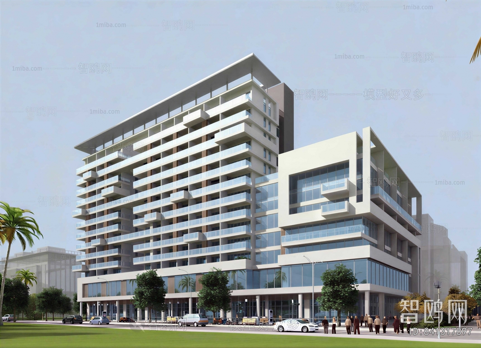 Modern Building Appearance