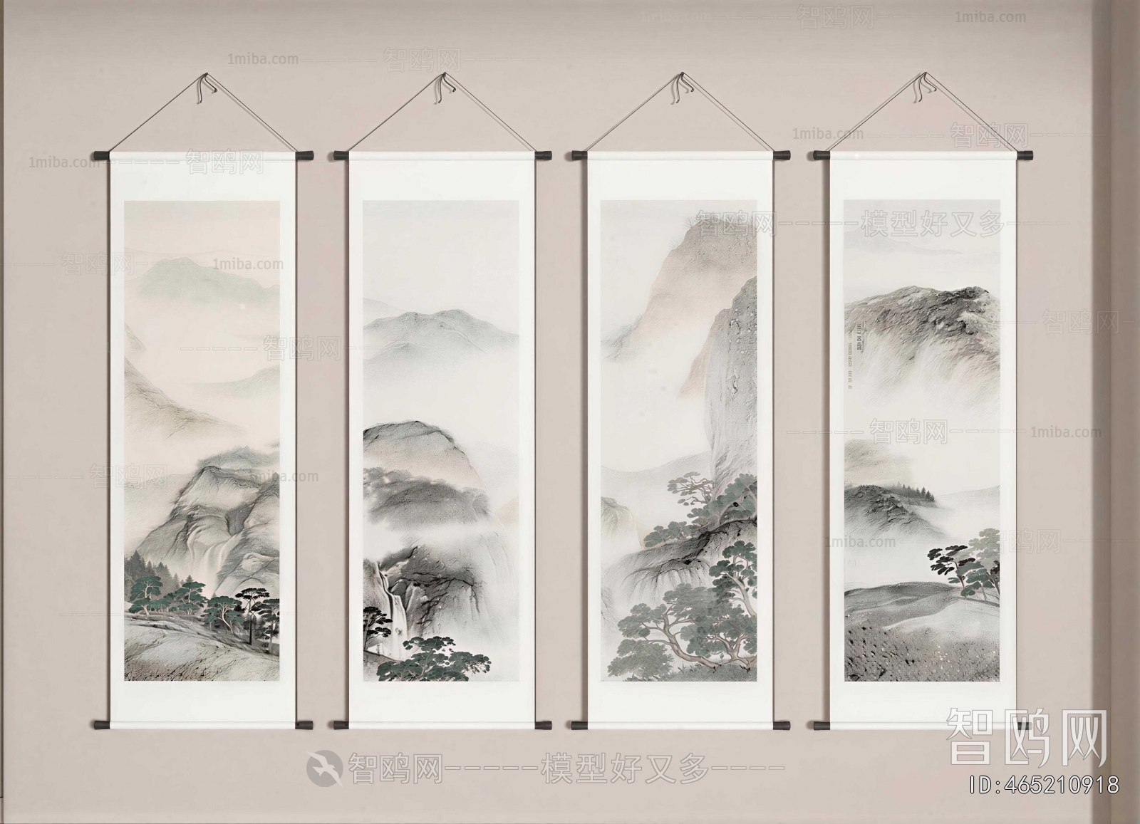 New Chinese Style Painting