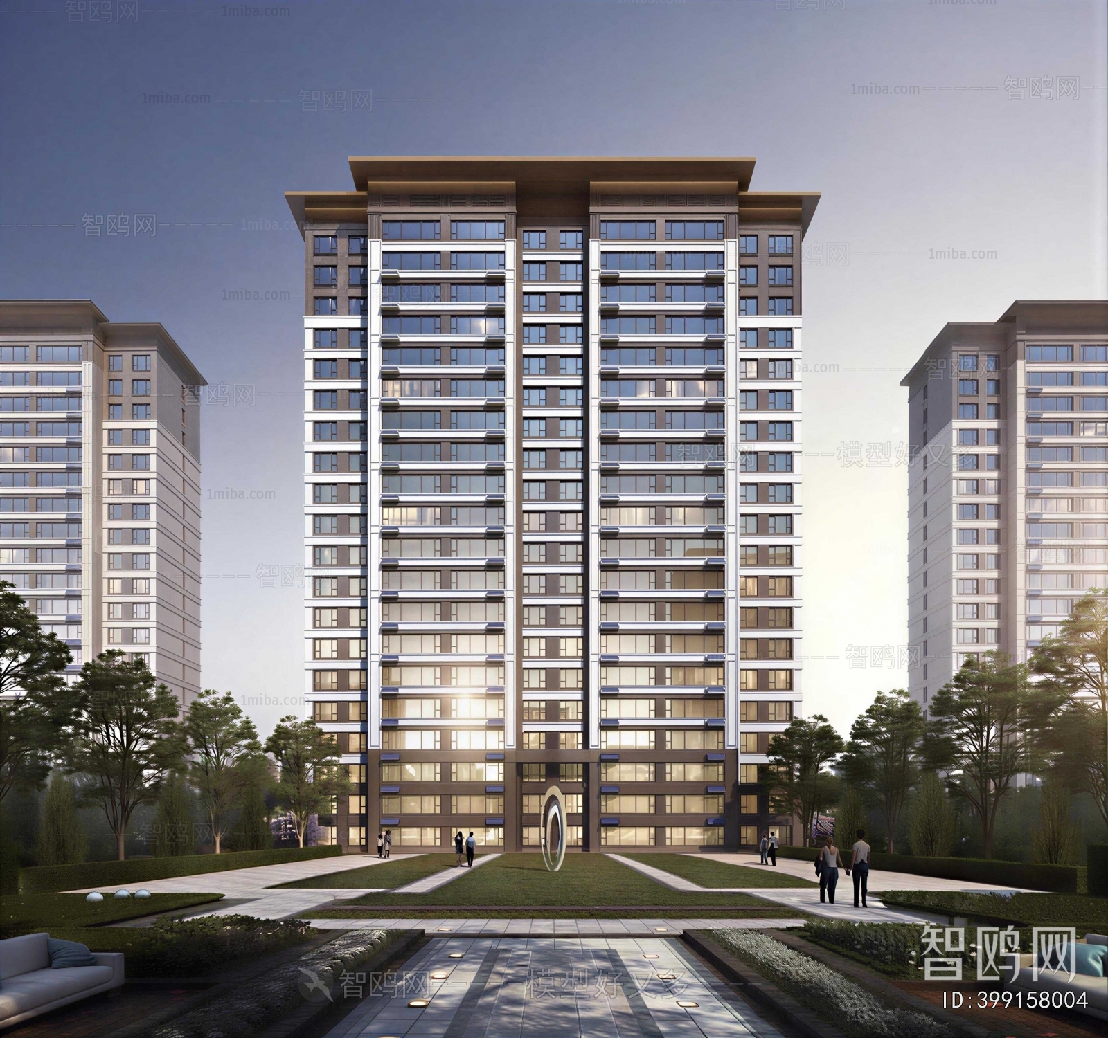 New Chinese Style Residential Building