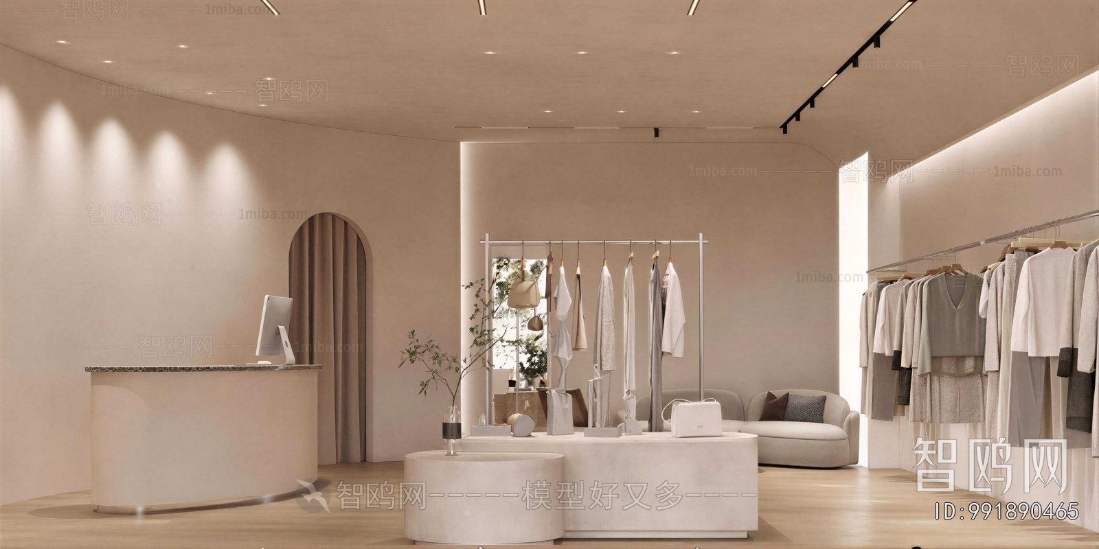 Wabi-sabi Style Clothing Store