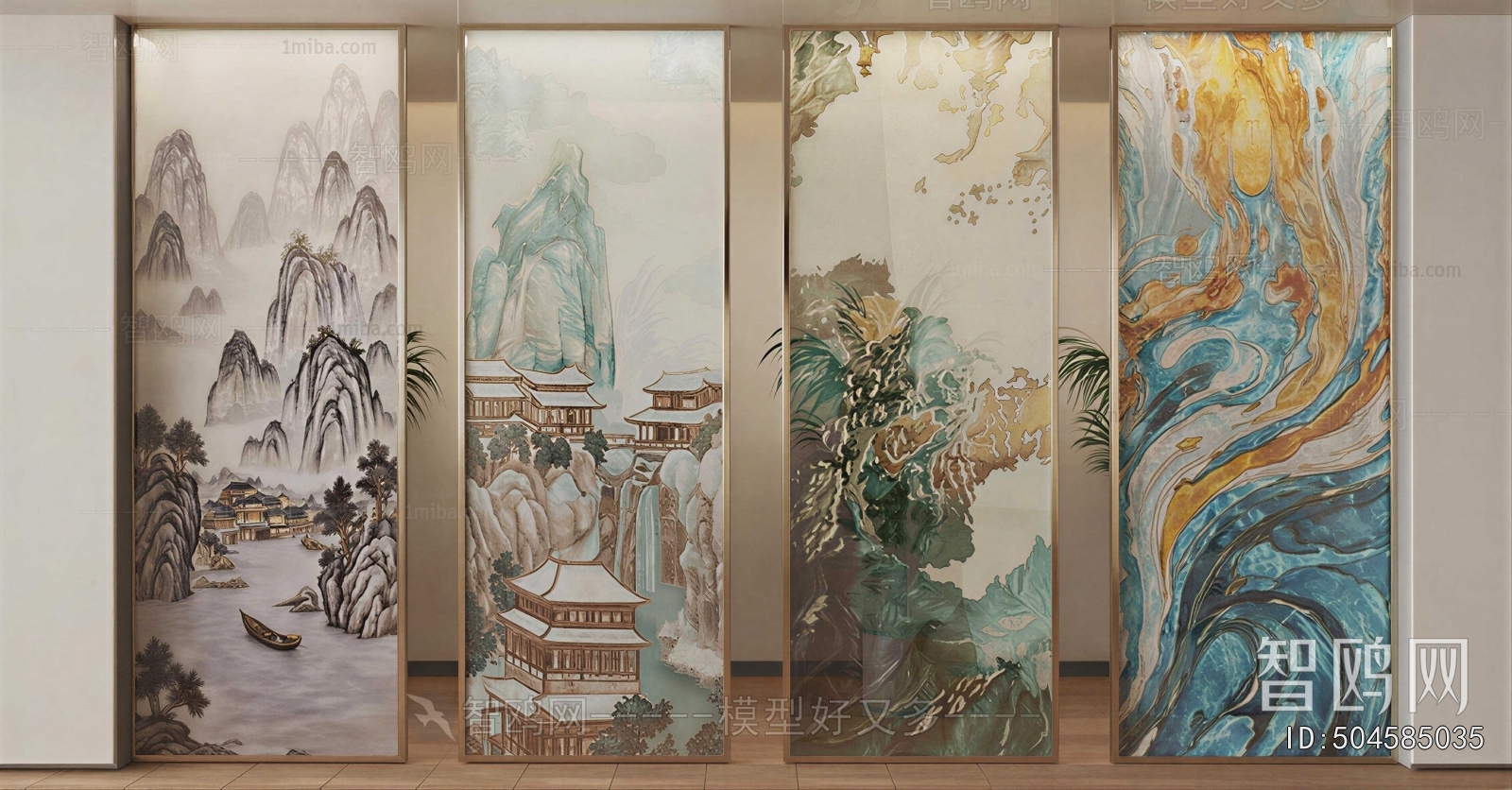 New Chinese Style Partition