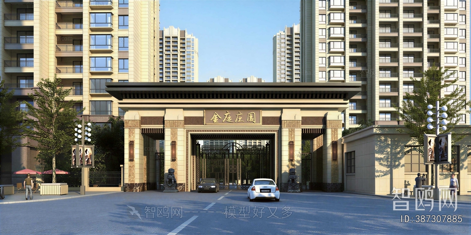 New Classical Style Facade Element