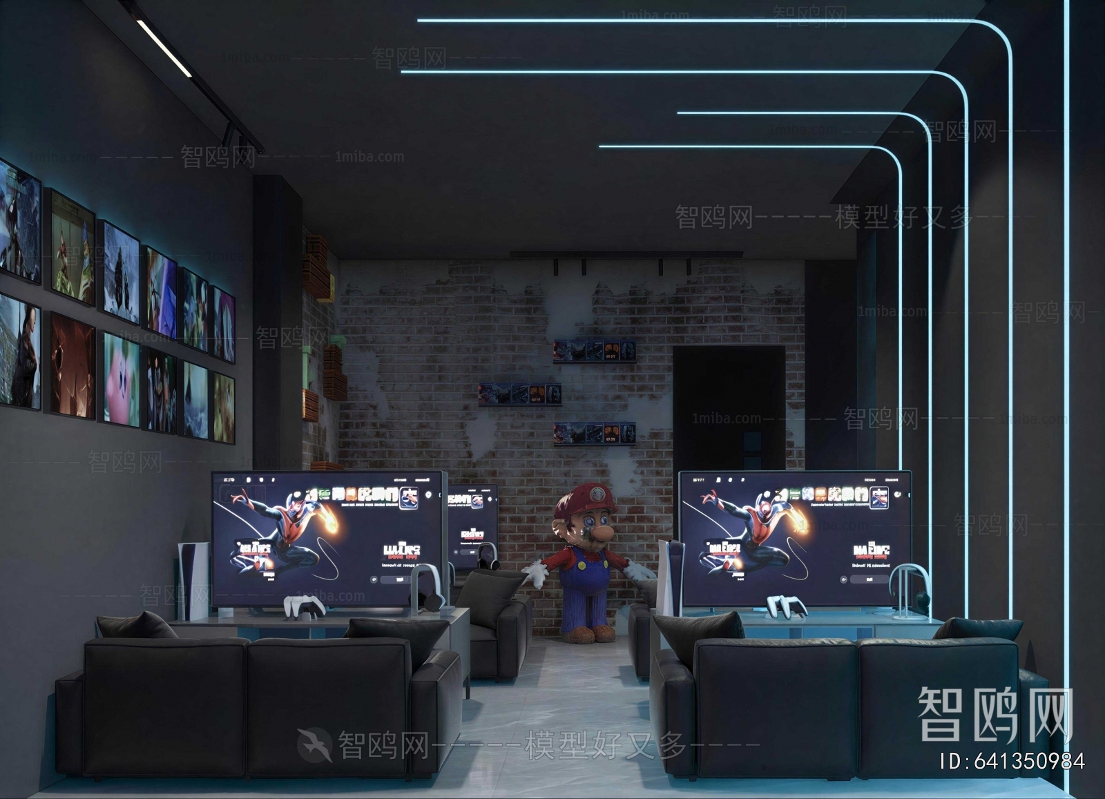 Modern Internet Cafe