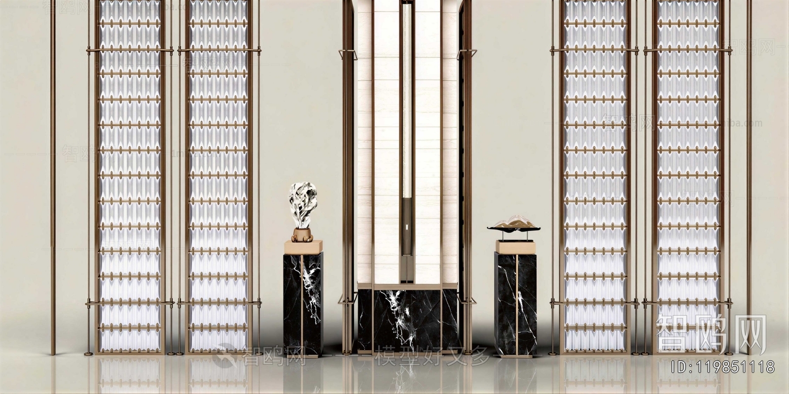 New Chinese Style Hallway
