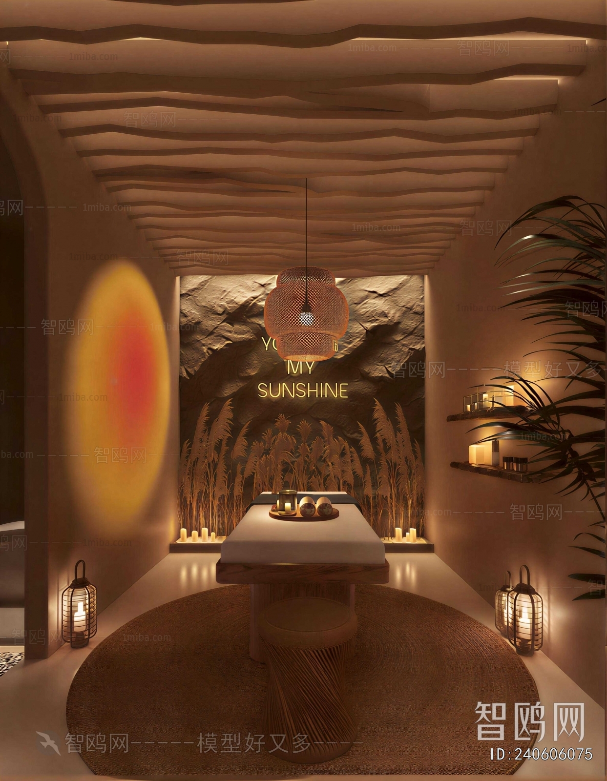 Wabi-sabi Style Beauty Salon