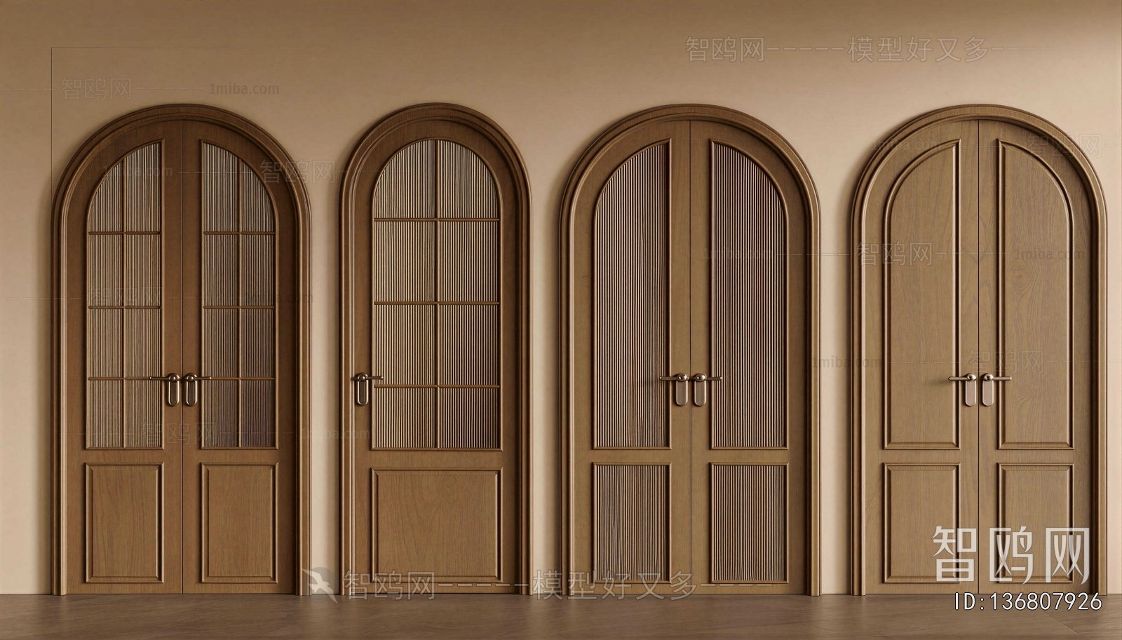 French Style Double Door