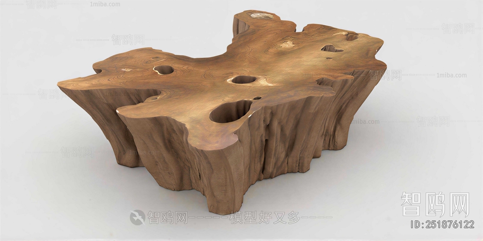 Wabi-sabi Style Coffee Table