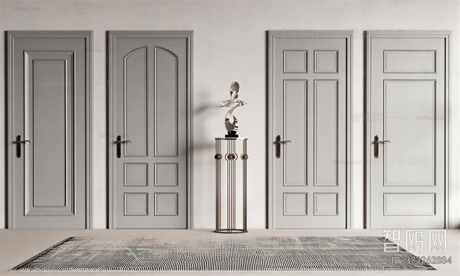 French Style Single Door