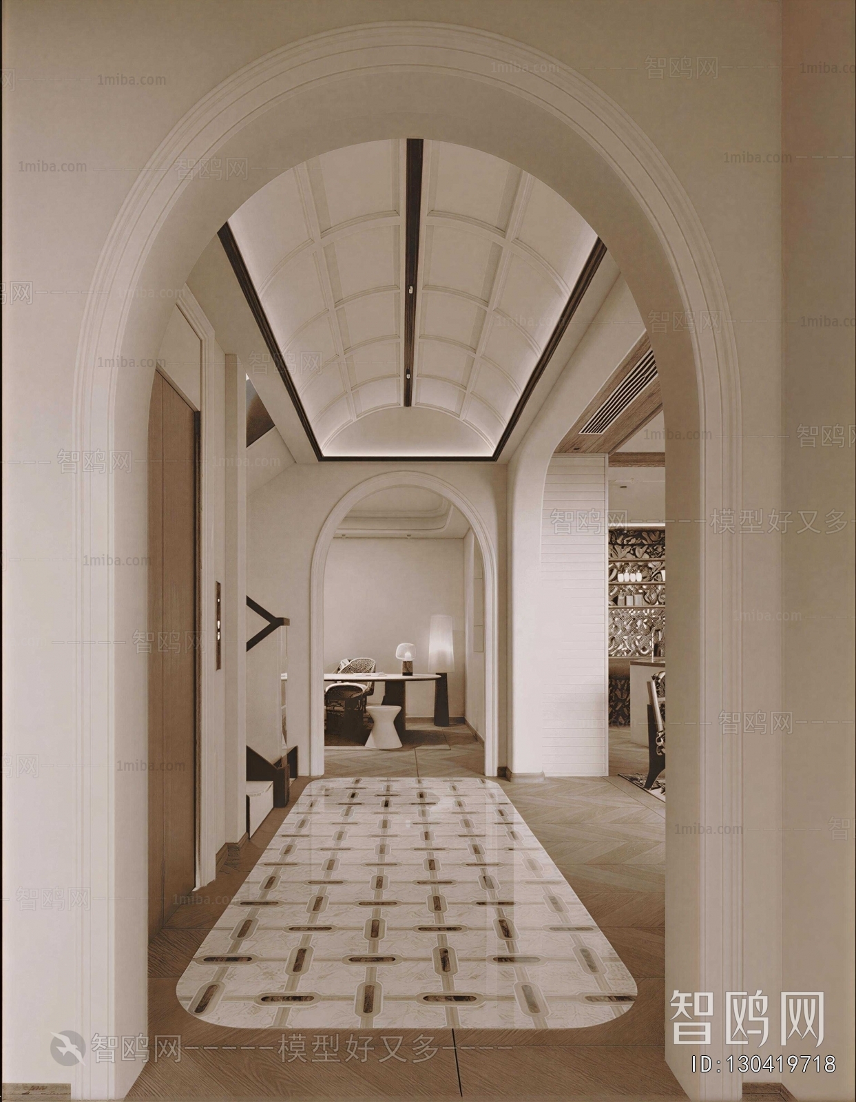 Modern Hallway