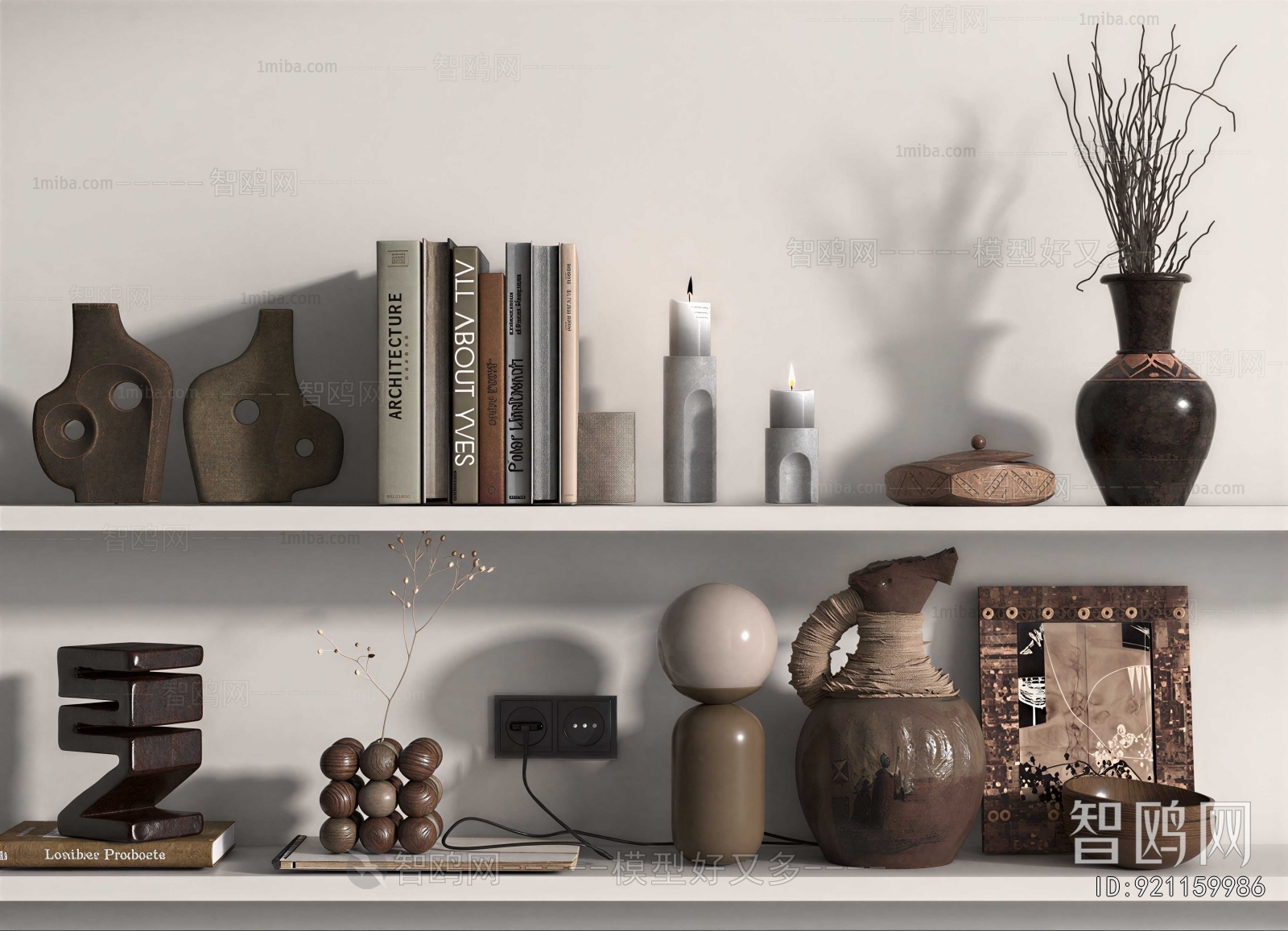 Wabi-sabi Style Decorative Set
