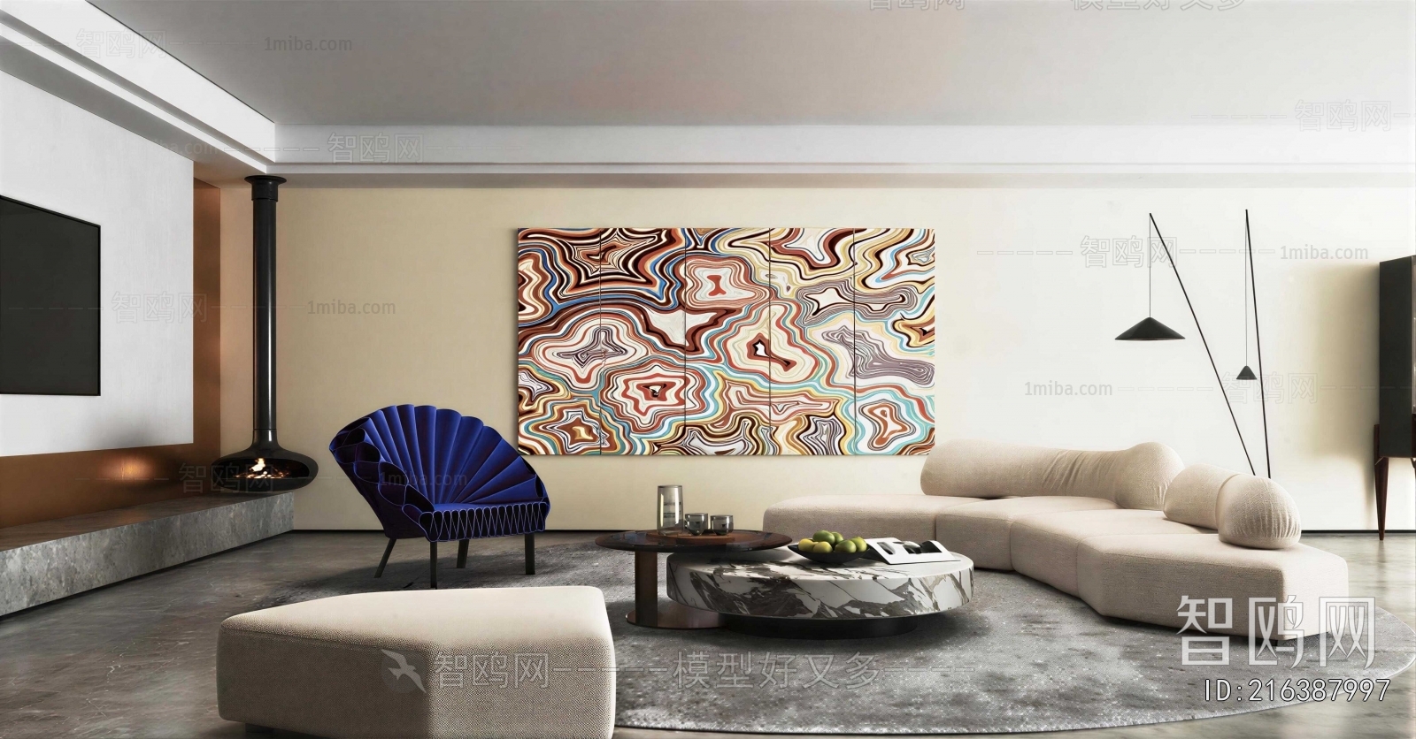 Modern A Living Room