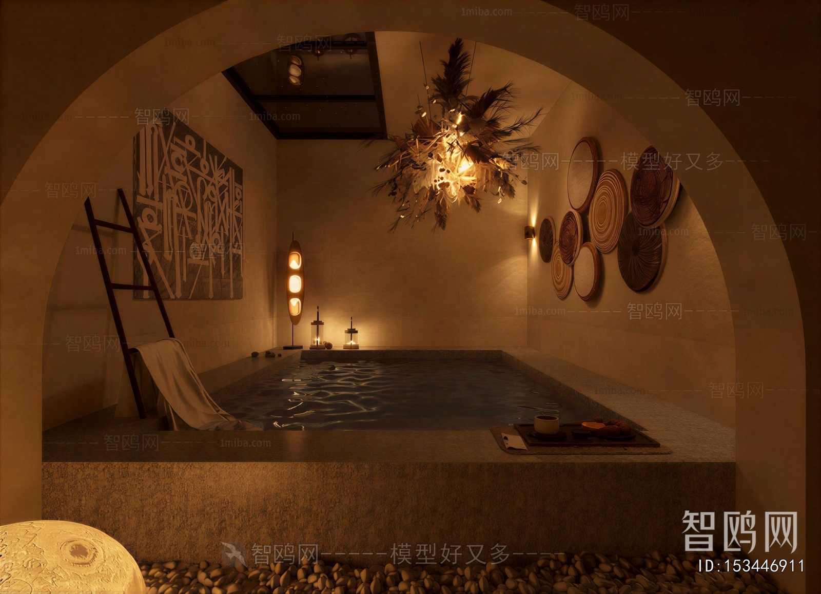 Wabi-sabi Style SPA Beauty