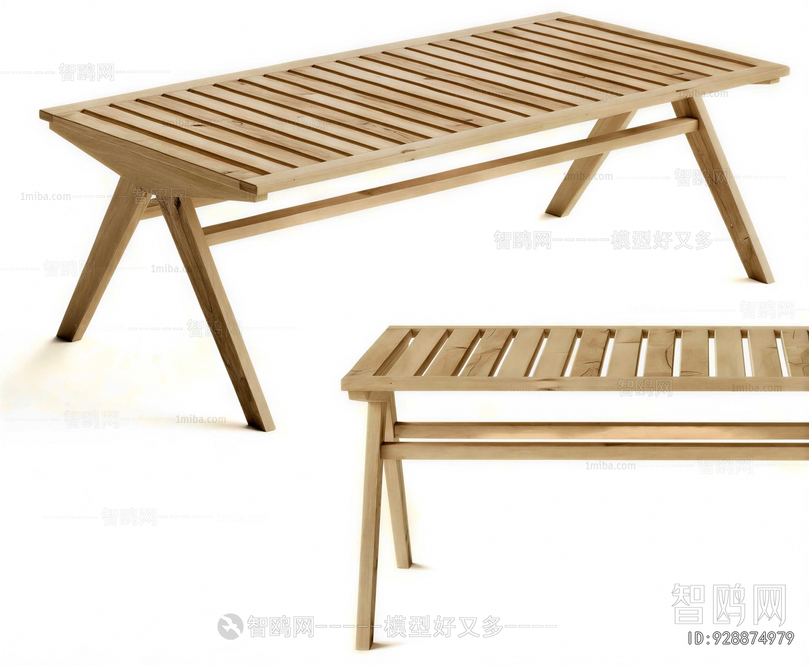 Nordic Style Bench