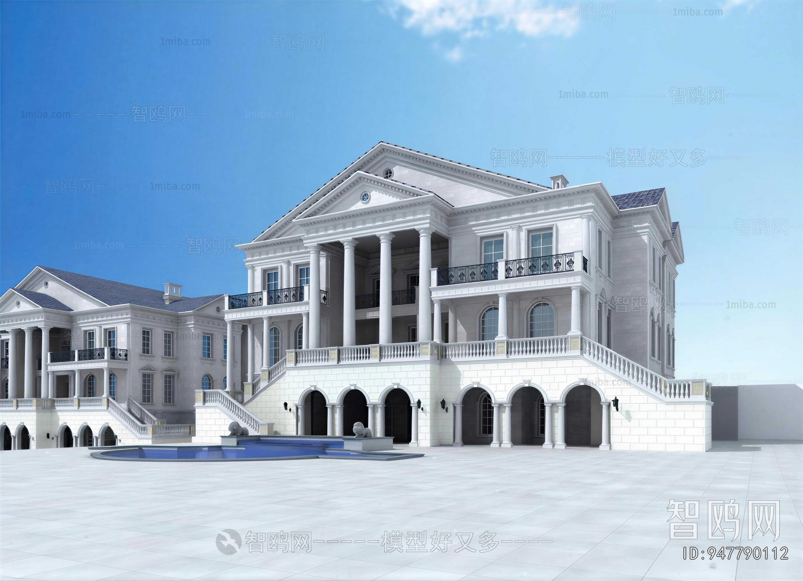 New Classical Style Residential Building