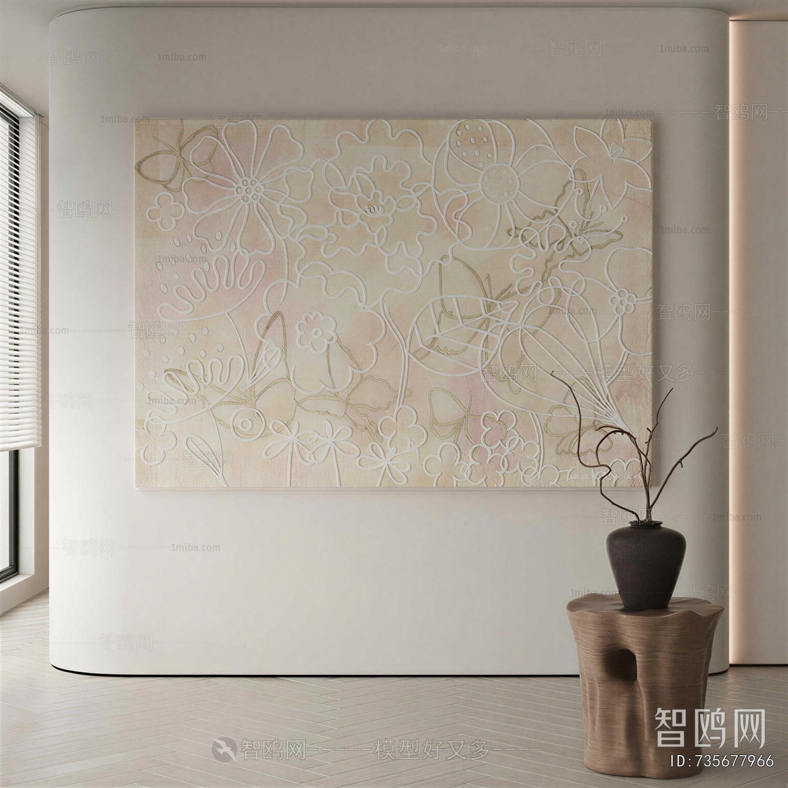 Wabi-sabi Style Painting