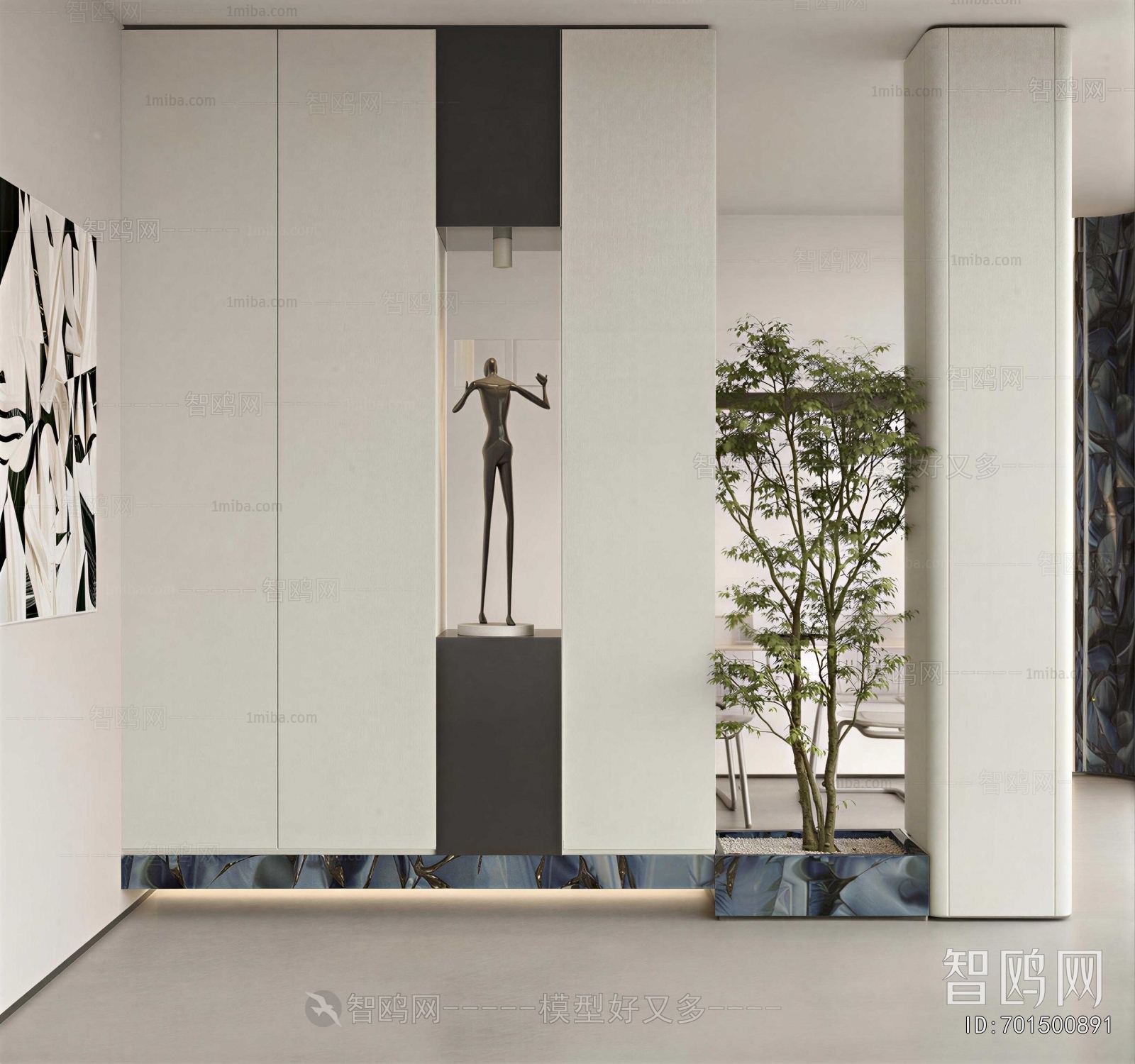 Modern Hallway