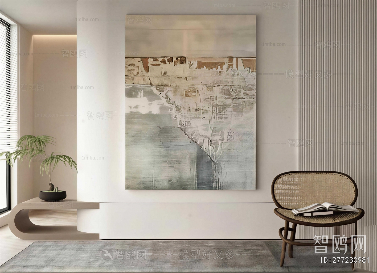 Wabi-sabi Style Painting