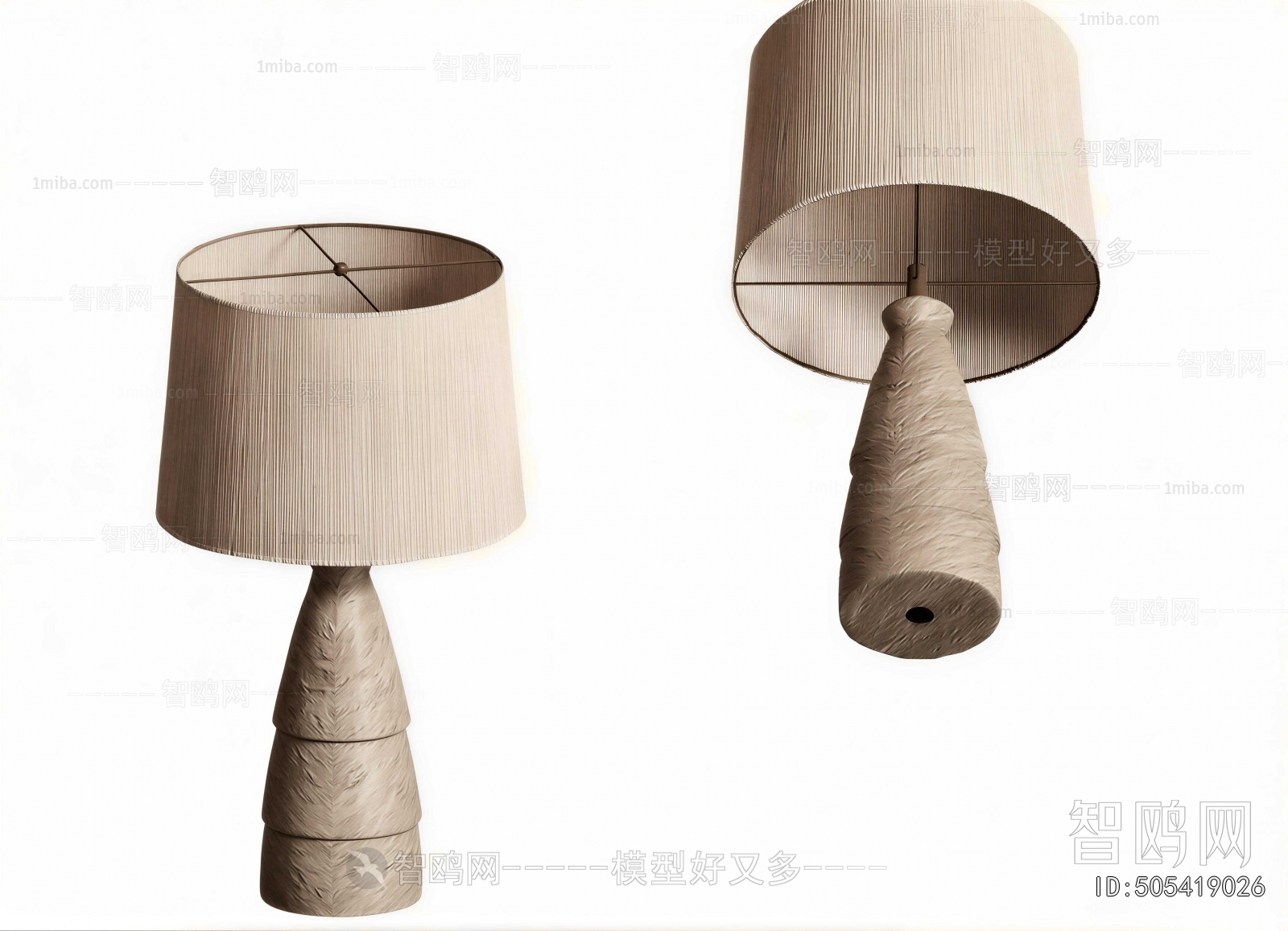 Wabi-sabi Style Table Lamp