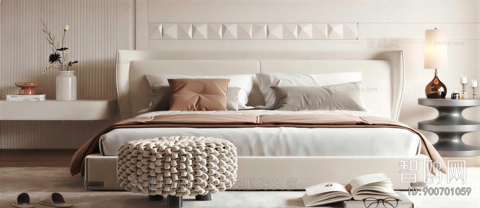 Modern Double Bed