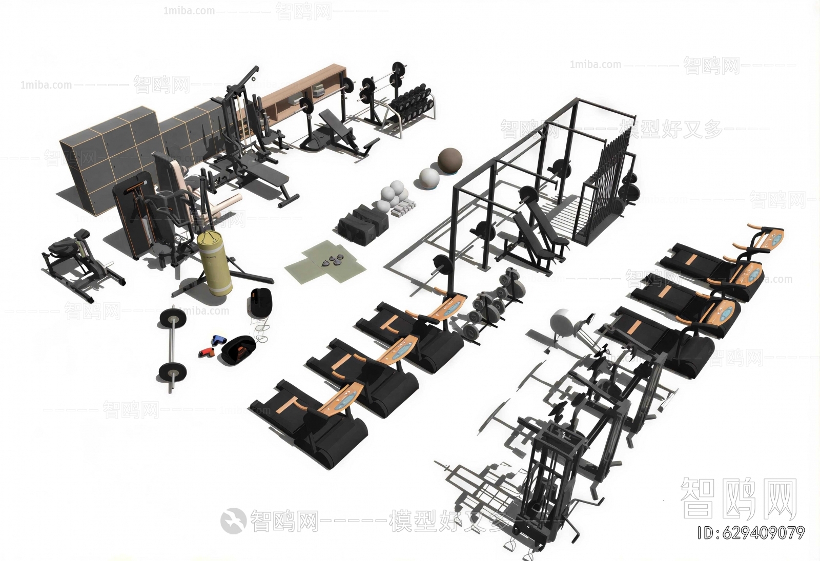 Modern Fitness Equipment