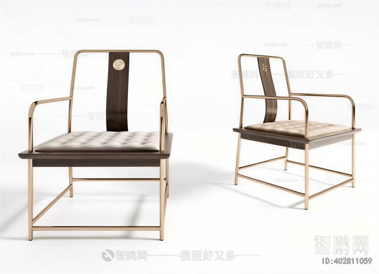 New Chinese Style Lounge Chair