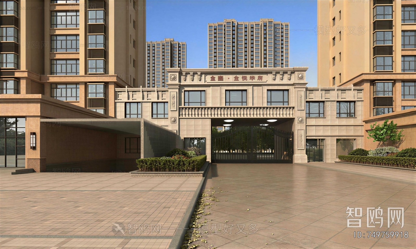 New Classical Style Facade Element