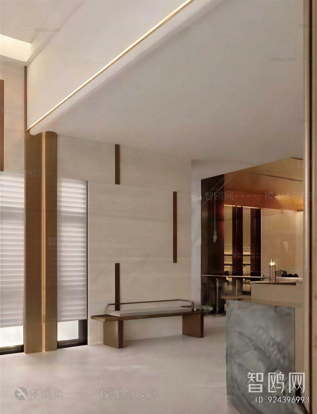 New Chinese Style Hallway