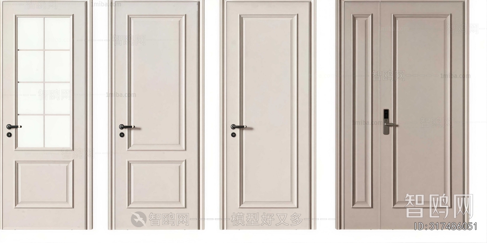 Modern Single Door