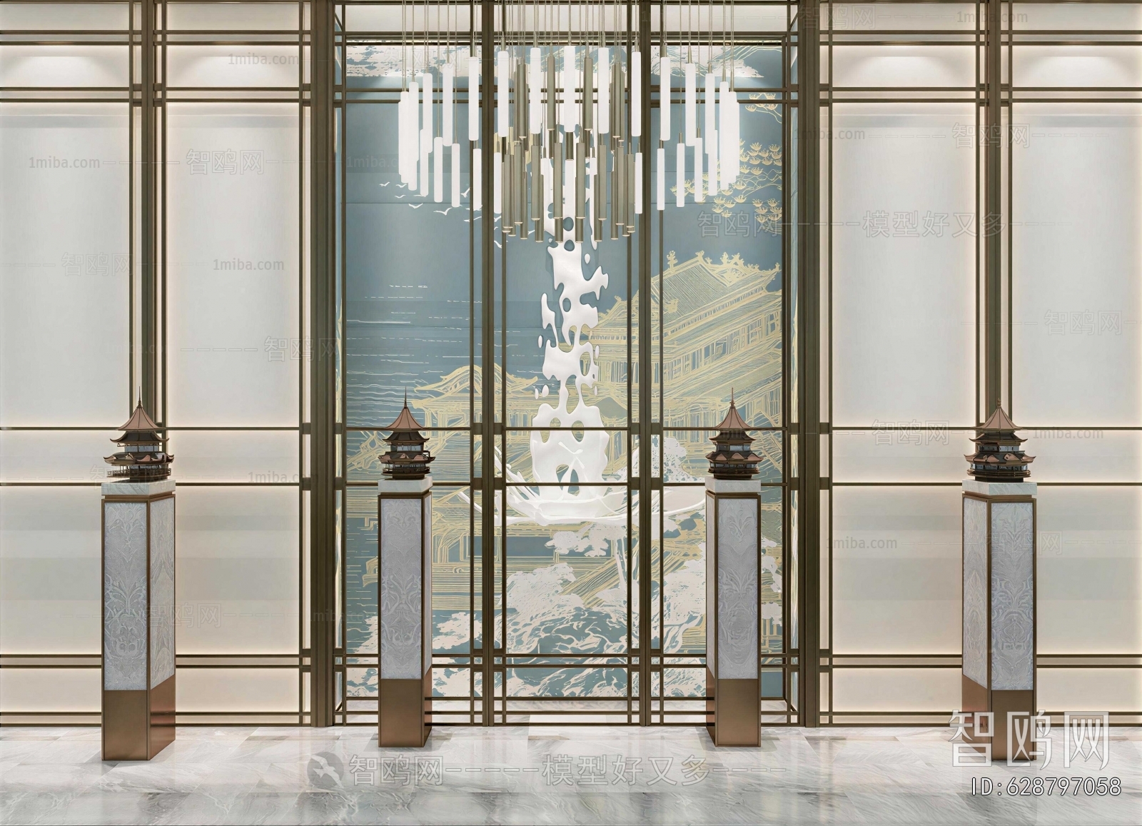 New Chinese Style Partition