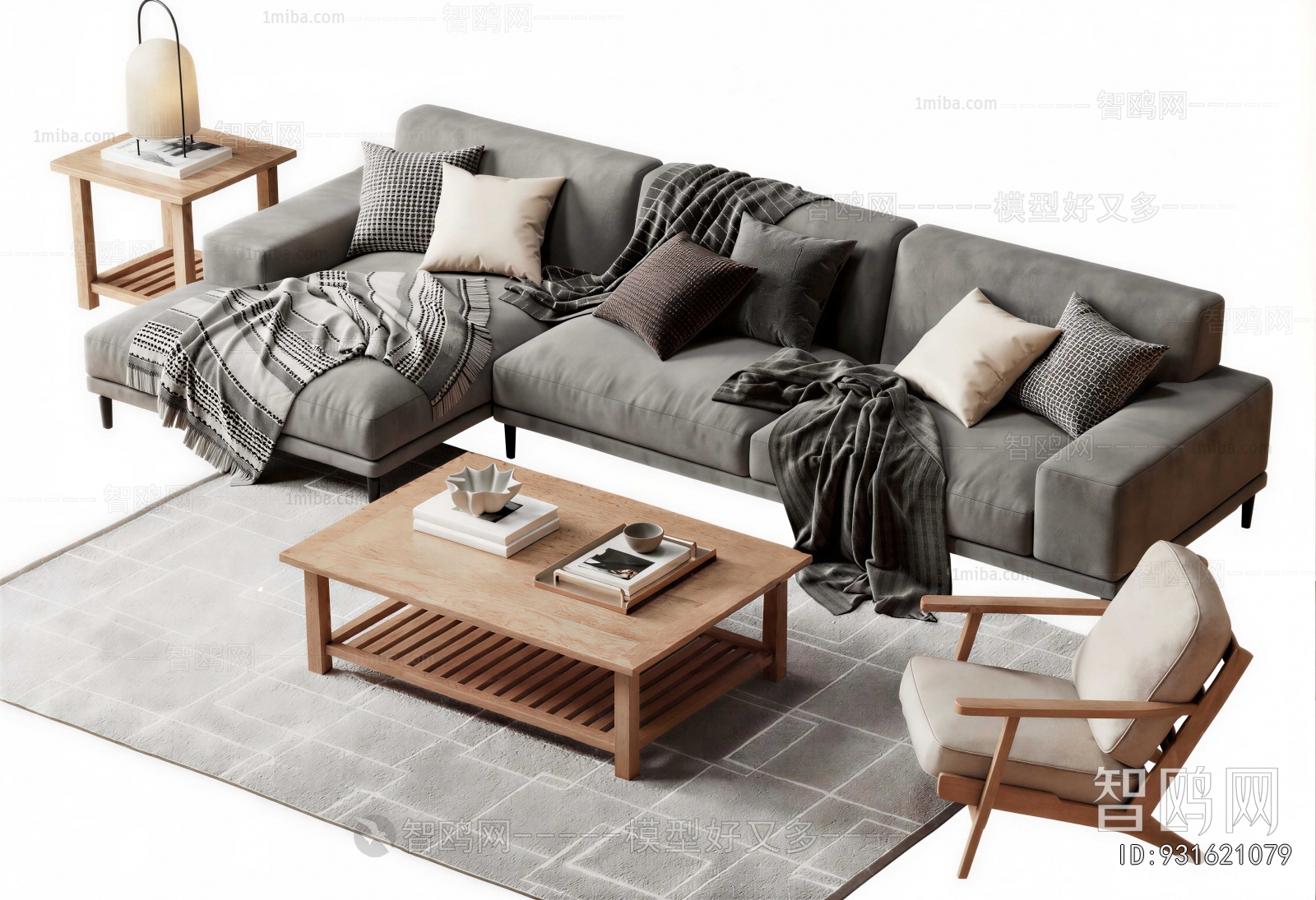 Nordic Style Sofa Combination