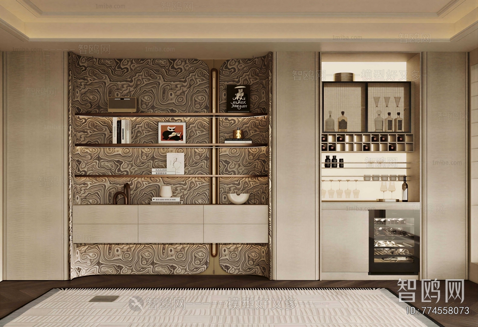 Modern Wine Cabinet