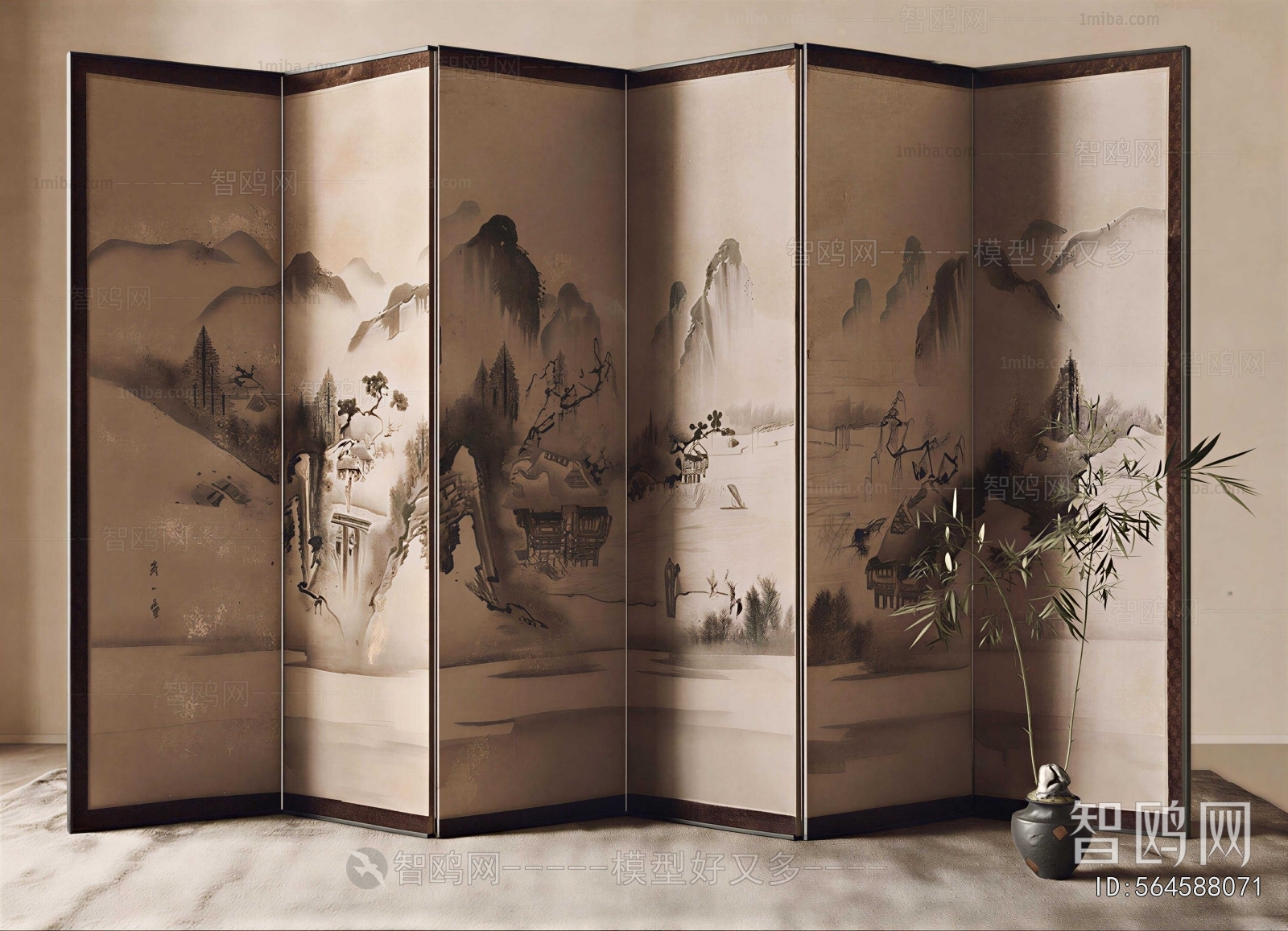 New Chinese Style Partition