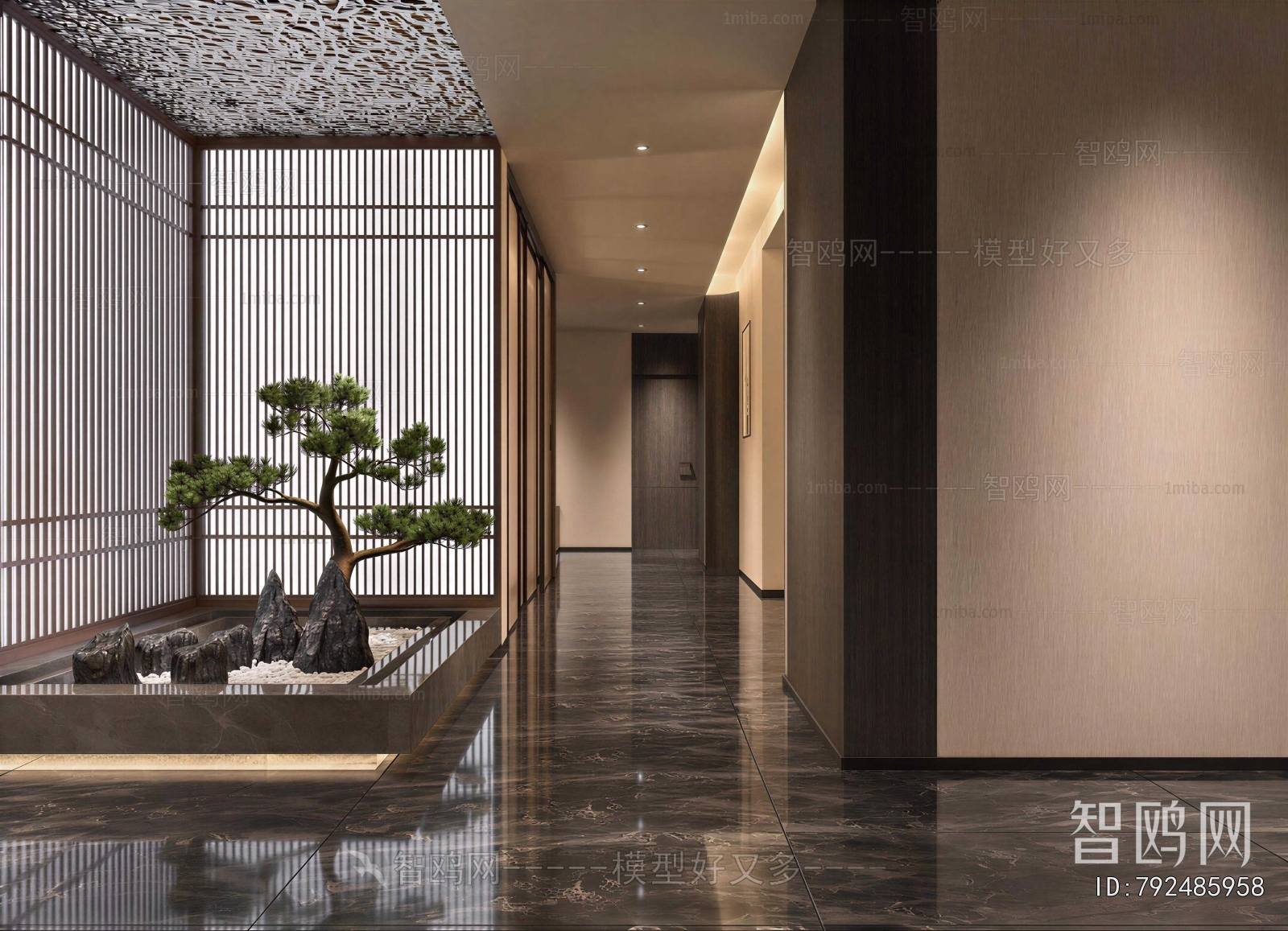Modern Hallway