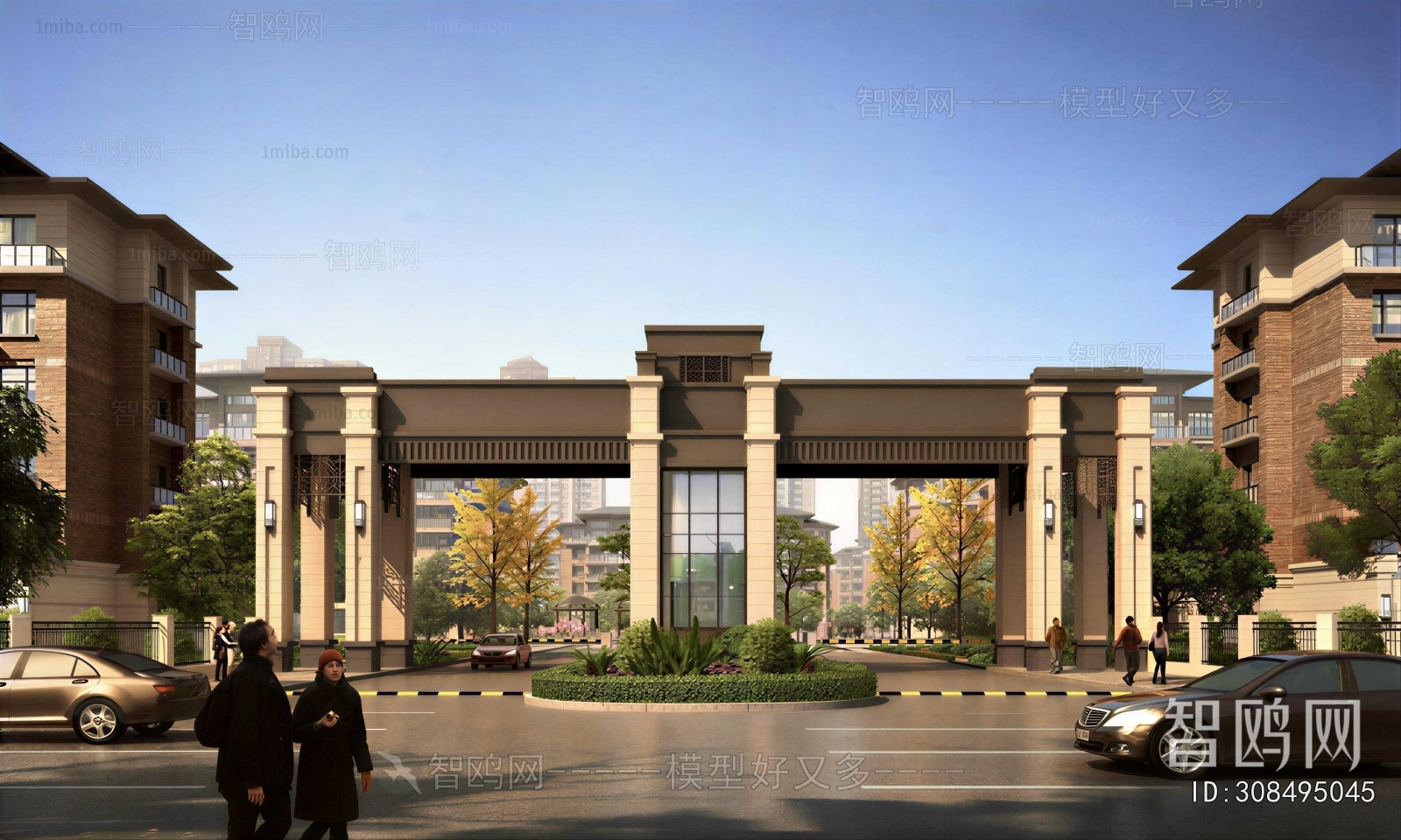 New Chinese Style Facade Element