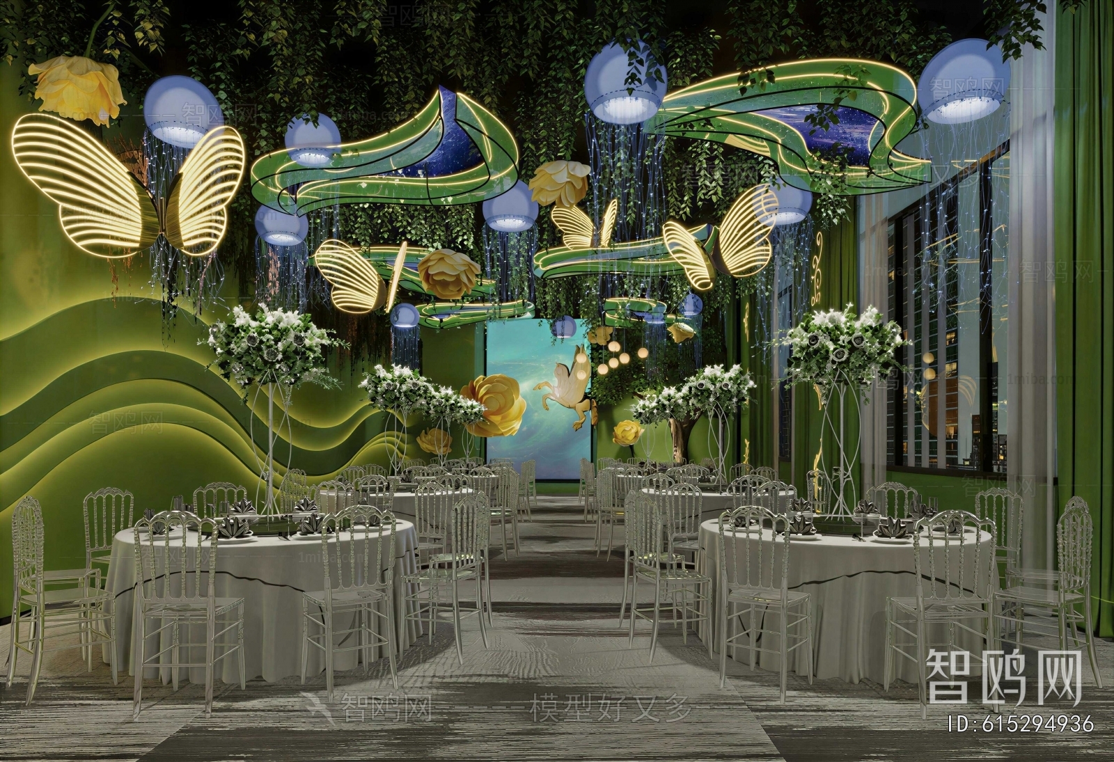 Modern Banquet Hall