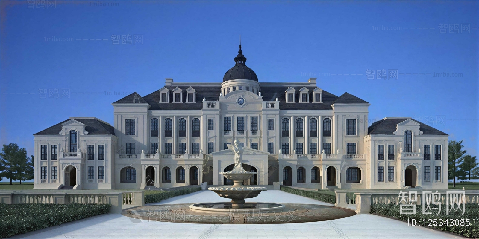 European Style Building Appearance
