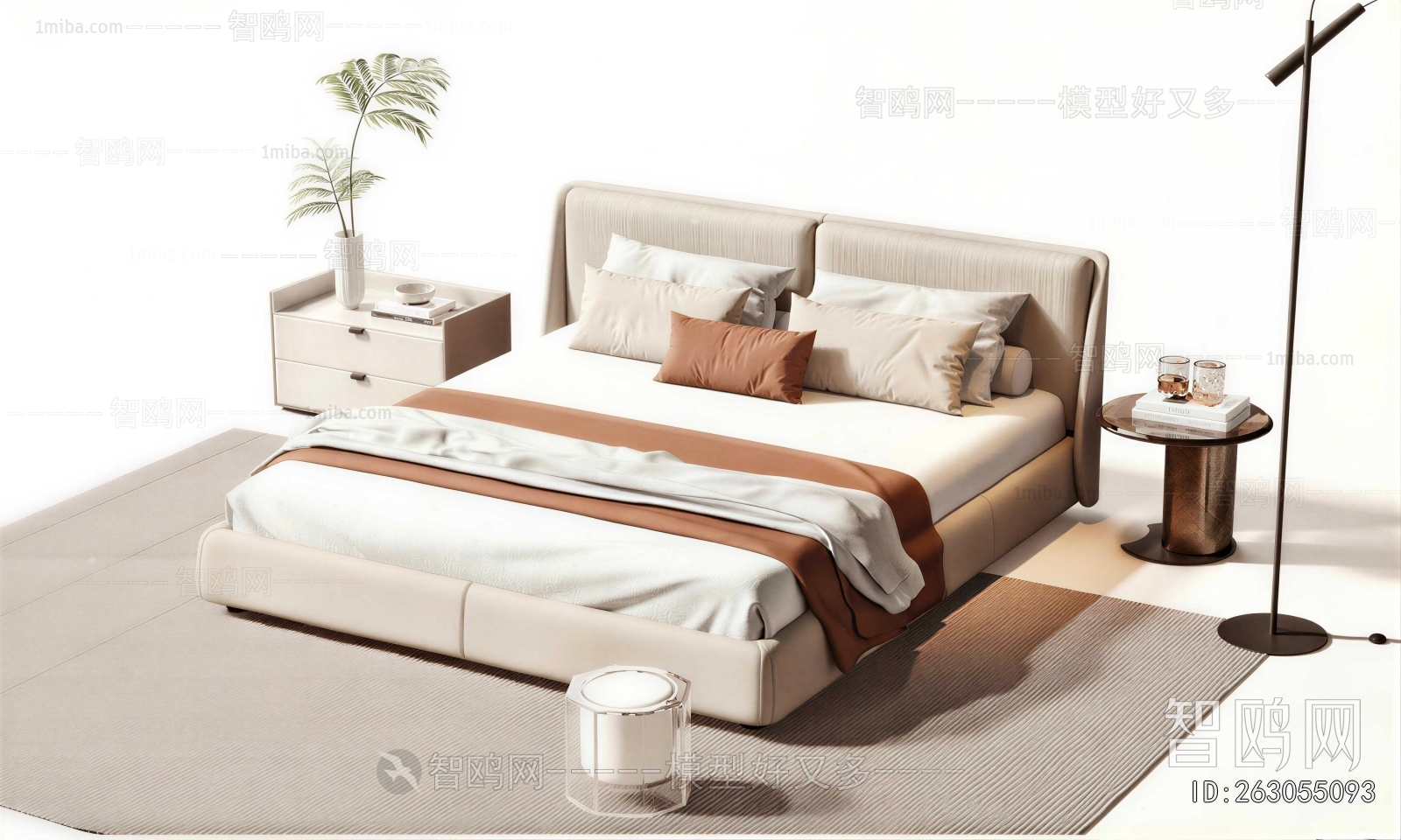 Modern Double Bed