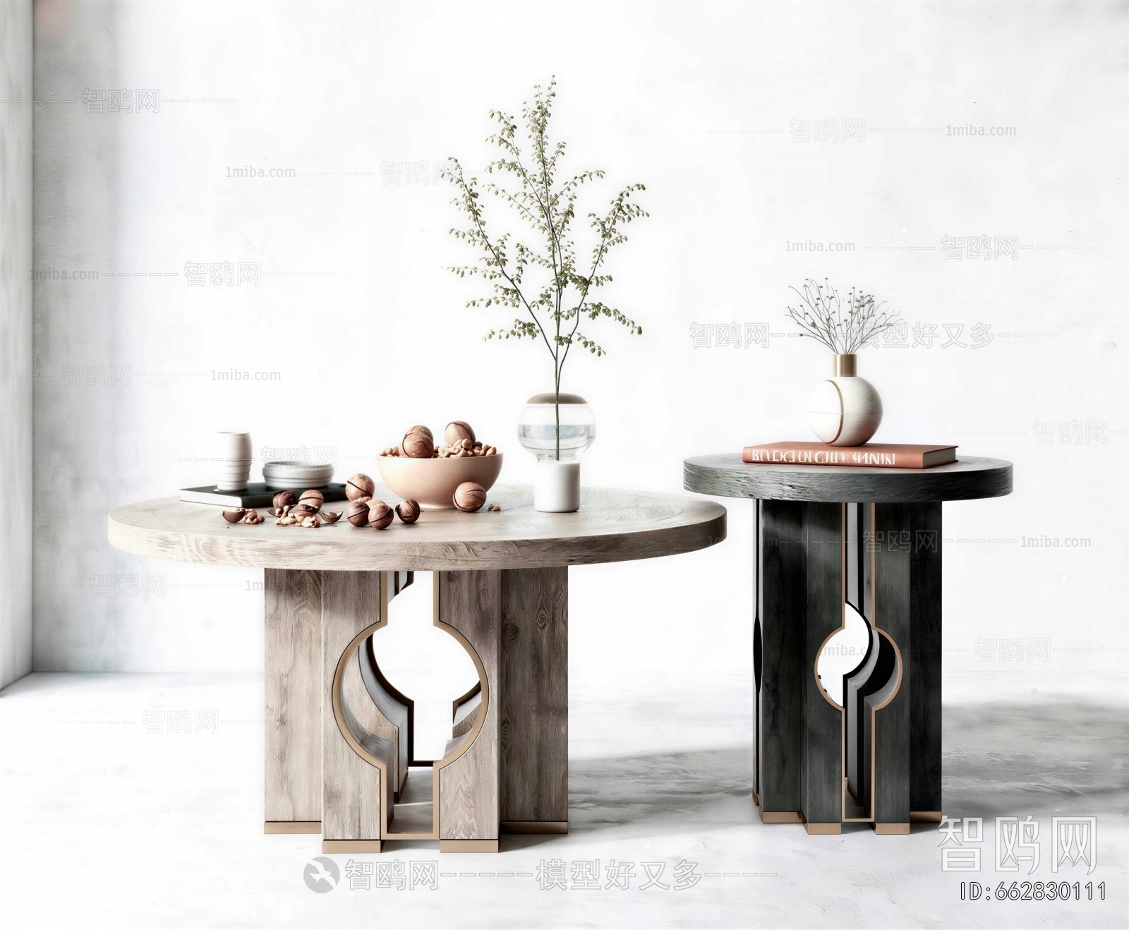 Wabi-sabi Style Coffee Table