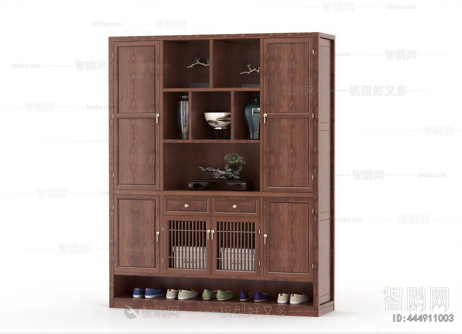 New Chinese Style Wine Cabinet