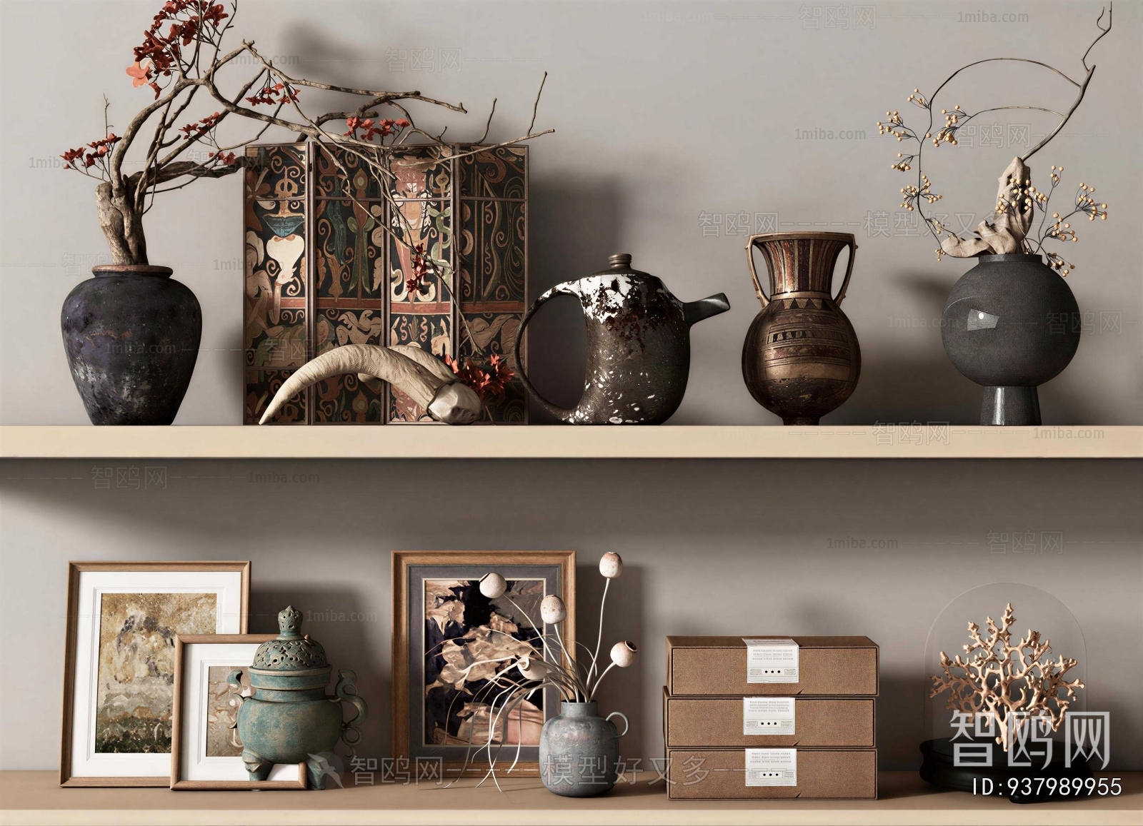 Wabi-sabi Style Decorative Set