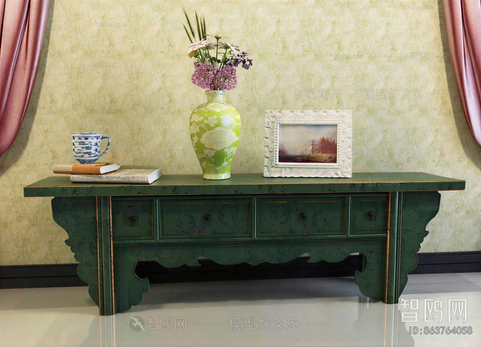 New Chinese Style Console