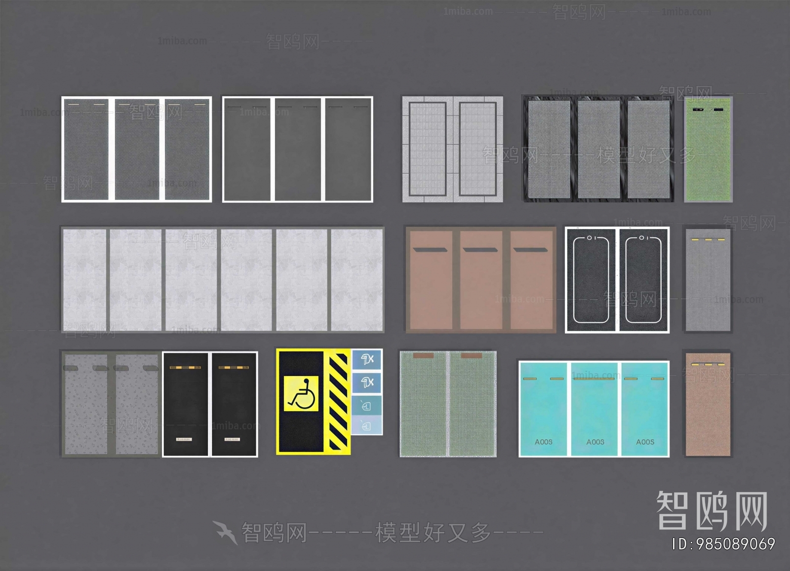 Modern Guide Board/bulletin Board