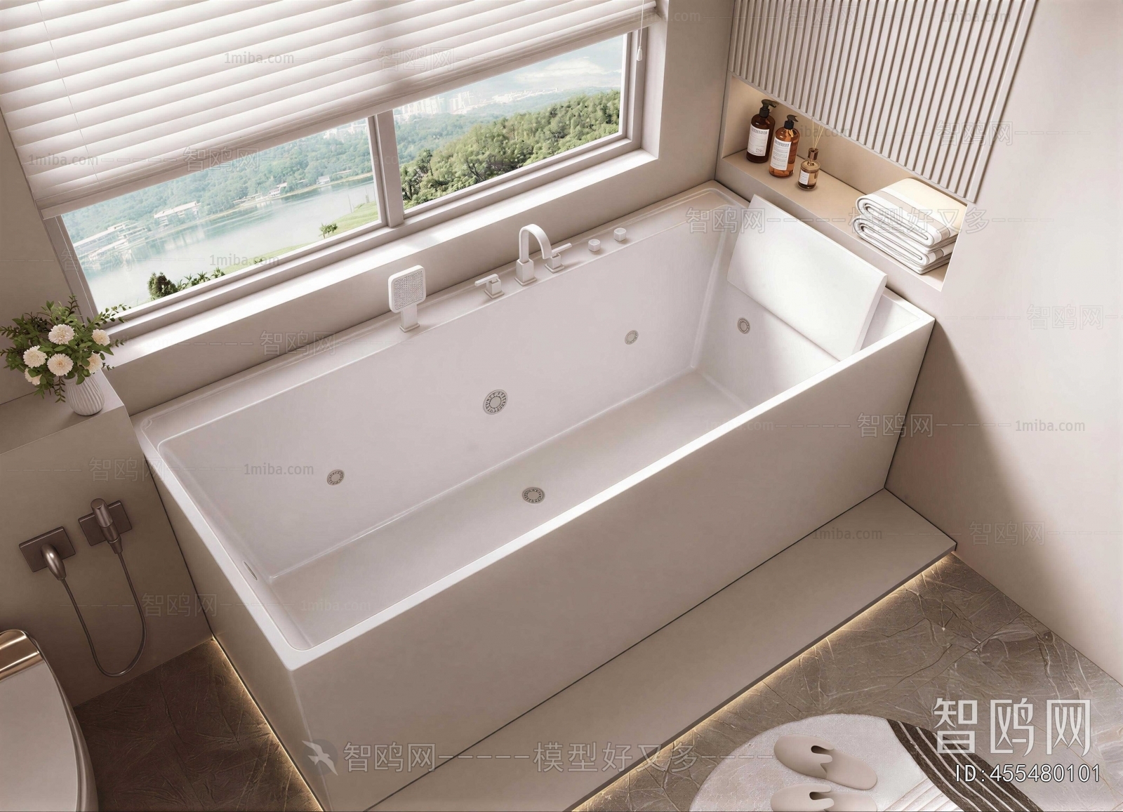 Modern Bathtub