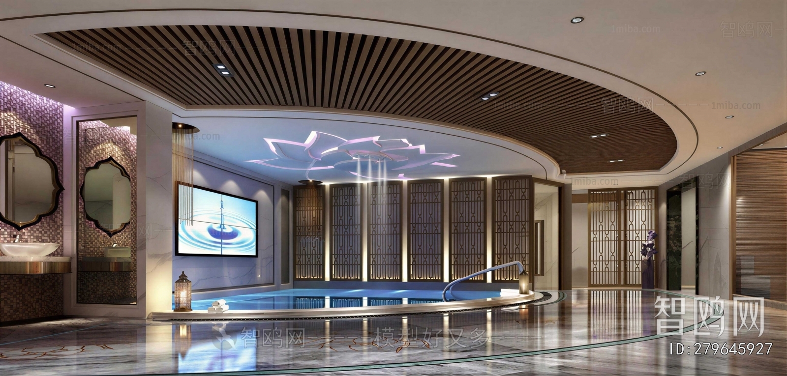 New Chinese Style Bath Center