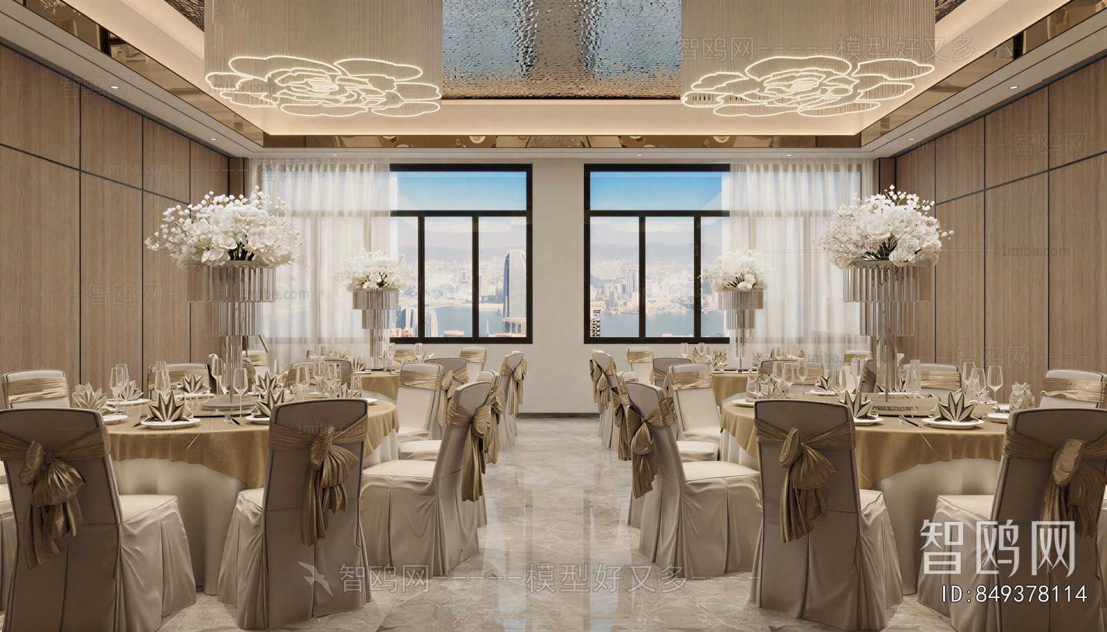 New Chinese Style Banquet Hall