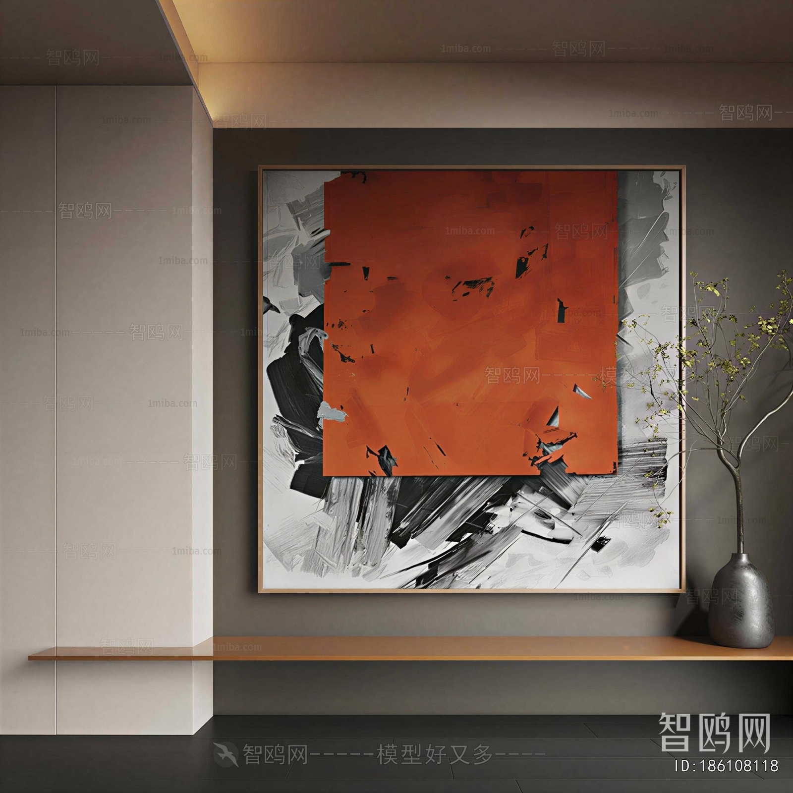 Wabi-sabi Style Painting